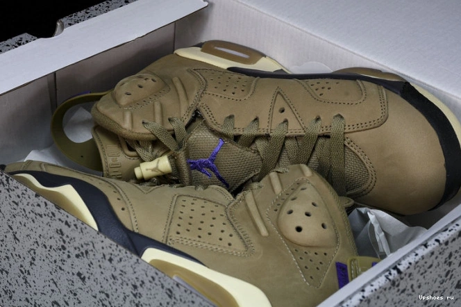 6 Retro FD1643-300  Brown Gore-Tex Kelp Jordan 0807